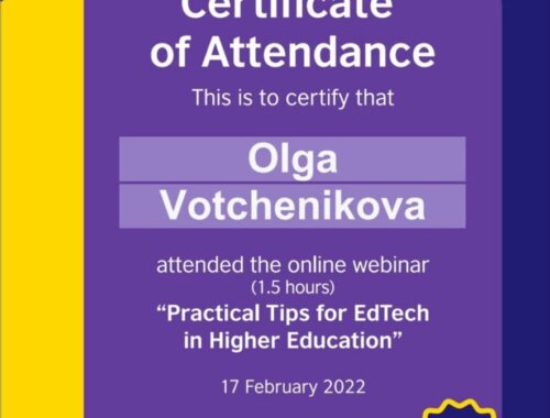 Сертифікат British Council_Votchenikova