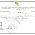 IJETAE_certificate_1022_03_Honcharenko