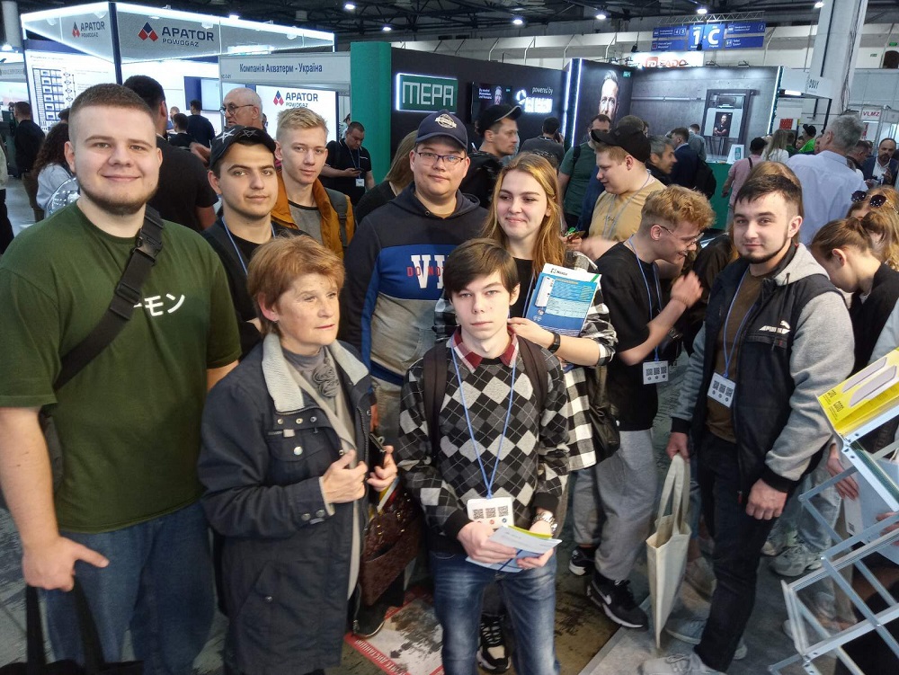 Студенти та викладачі ФІСЕ на головній інженерній виставці України «AQUATHERM KYIV-2023»