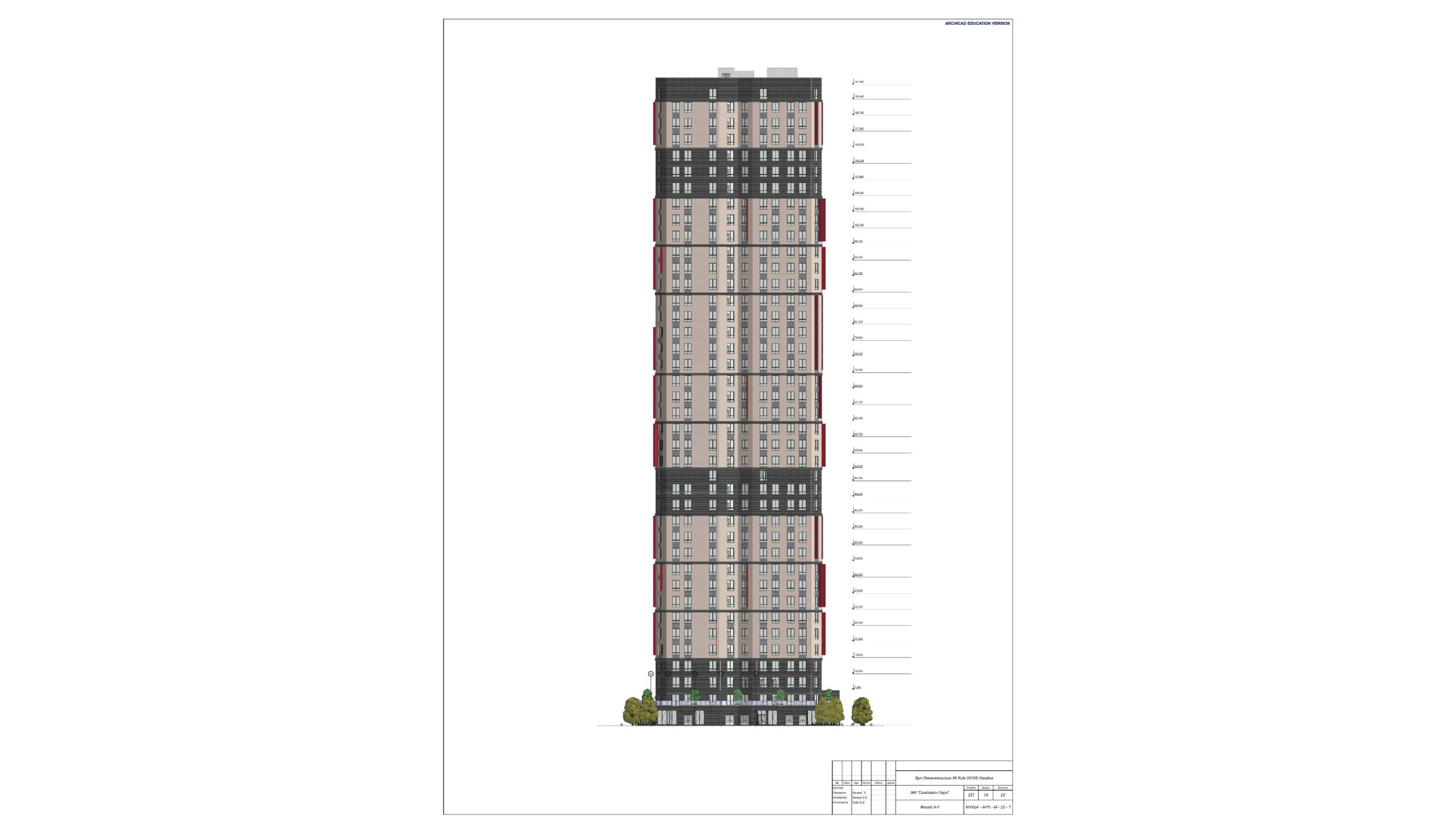 2023-BIM_Проєкт висотного житлового будинку_АБС-М-22-7_39